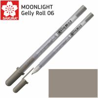 Ручка гелевая Sakura MOONLIGHT Gelly Roll 06, Сірий теплий Фото