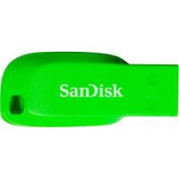 USB флеш накопичувач SanDisk 32GB Cruzer Blade Green USB 2.0 Фото