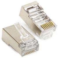 Коннектор PowerPlant RJ45 cat.5e FTP 8p8c * 100 Фото