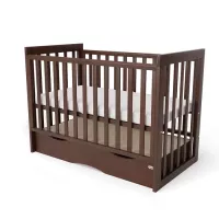 Ліжечко Angelo LUX-11 (горіх) 120x60 Фото