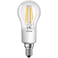 Лампочка Osram LED Retrofit Filament 4W/827, 300°, CL, P40, E14, Фото