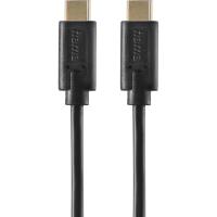 Дата кабель Hama USB-C to USB-C 1.5m Black Фото