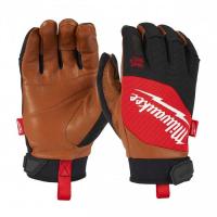 Защитные перчатки Milwaukee с кожаными вставками, 8/M Фото