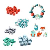 Набор для творчества Djeco с деревянными бусинами Маленькие животные Фото