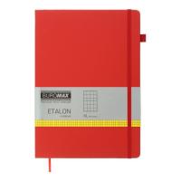 Книга записна Buromax Etalon 210x295 мм 96 аркушів в клітинку обкладинка Фото