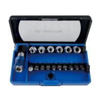 Набор торцевых головок KING TONY 17 шт. с битами Фото