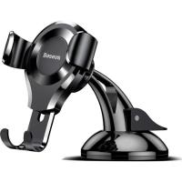 Универсальный автодержатель Baseus Osculum Type Gravity Car Mount Black Фото