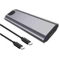 Карман внешний Dynamode M.2 SSD NVMe/SATA combo USB3.2 GEN2 USB-C Фото