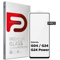 Скло захисне Armorstandart Pro Motorola G04 / G24 / G24 Power Black Фото
