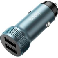 Зарядний пристрій HOCO Z49 Level 2xUSB Metal Gray Фото