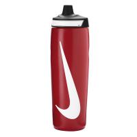 Пляшка для води Nike Refuel Bottle 24 OZ червоний, чорний, білий 709 мл Фото