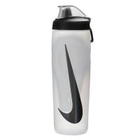 Пляшка для води Nike Refuel Bottle Locking Lid 24 OZ білий, чорний 709 Фото