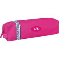 Пенал Cool For School School Vyshyvanka Classic 1 відділення Рожевий Фото