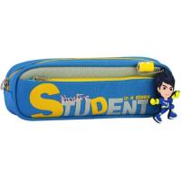 Пенал Cool For School 2 отделения с брелоком Голубой Фото