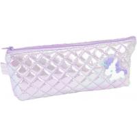 Пенал Cool For School перламутровый 1 отделение фиолетовый Фото