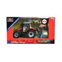 Спецтехника Britains Модель трактора Massey Ferguson 5612 с вилами и фи Фото