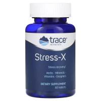 Вітамінно-мінеральний комплекс Trace Minerals Восстановление и Защита от стресса, Stress-X, 60 Фото
