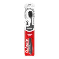 Зубна щітка Colgate 360 Деревне вугілля Рожева Фото