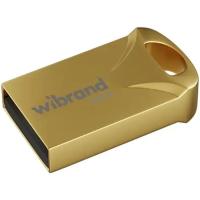 USB флеш накопитель Wibrand 64GB Hawk Gold USB 2.0 Фото
