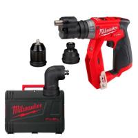 Шуруповерт Milwaukee M12 FDDXKIT-0X, 34Нм, 4 насадки FIXTEC, HD кейс (б Фото