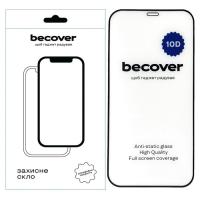 Стекло защитное BeCover Apple iPhone 12 Pro 10D Black Фото