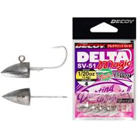 Джиг-головка Decoy SV-51 Delta Magic 8 1.4g (5шт/уп) Фото