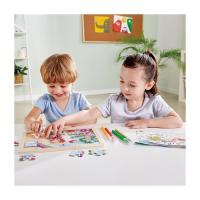 Пазл Hape Единороги с раскраской Фото