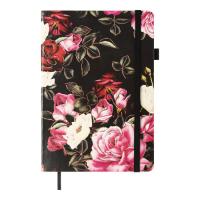 Книга записна Buromax BRIEF А5 96 аркушів крапка, чорний Фото