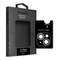 Стекло защитное Armorstandart Camera glass Supreme Black Icon iPhone 15/15 Plus Фото