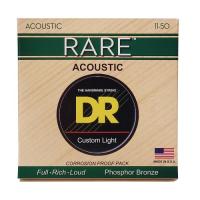 Струны для гитары DR Strings RARE Acoustic Phosphor Bronze - Custom Light (11-5 Фото