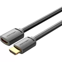 Кабель мультимедийный Vention HDMI M to HDMI F 5.0m V2.0 4K60Hz Фото