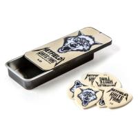 Медиатор Jim Dunlop White Fang Custom Flow Pick Tin 1.0mm 6 шт. Фото
