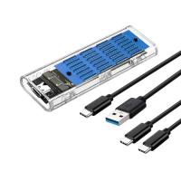 Кишеня зовнішня Dynamode M.2 SSD NVMe/SATA combo ч-з USB3.2 GEN2 Type-C Фото