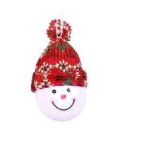 Елочная игрушка Luca Lighting Снеговик 7.5 см Красный Фото