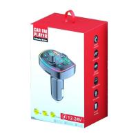 FM модулятор Voltronic Q8 з еквалайзером, 3.1A, USB, TF Фото