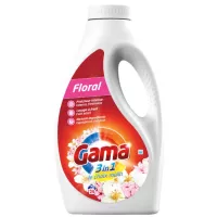 Гель для прання Gama Floral Універсальний з квітковим ароматом 1.2 л Фото