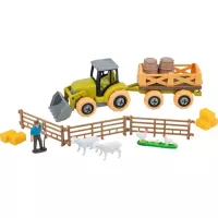 Игровой набор Otamanko Веселый хутор (трактор с прицепом, фермер с овцами Фото
