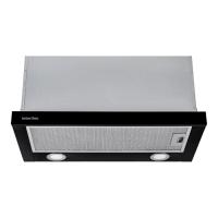 Витяжка кухонна Interline SHARK PLUS BL/S A/60 Фото