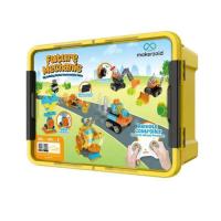 Конструктор Makerzoid Big Bloks - Future Mechanic (Механик будущего) Фото