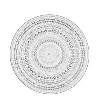 Тарелка Ardesto Verbena, 20.7см, скло, сірий Фото