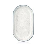 Блюдо Ardesto Siena, 32х18см, біло-сіре, порцеляна Фото