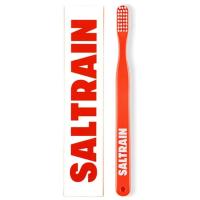 Зубная щетка Saltrain Мягкая Красная с белым Фото