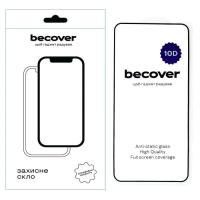 Стекло защитное BeCover Samsung Galaxy S25 SM-S931 10D Black Фото