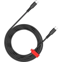 Дата кабель Canyon USB-C to USB-C 1.2m CC60SC 60W Black Фото