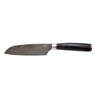 Кухонный нож MasterPro Tetsu, сантоку, 12.5 см, чорний Фото