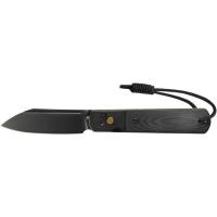 Нож Artisan Holm AR-RPM9 Black PVD Steel+Black G10 Inlay Gold Фото