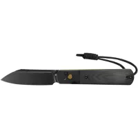 Ніж Artisan Holm AR-RPM9 Black PVD Steel+Black G10 Inlay Gold Фото