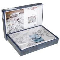 Постельное белье Home Line Сатин Тенсел Гуйджи евро Фото