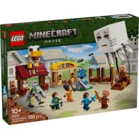 Конструктор LEGO Minecraft Напад на село з повітряною кулею Ґаст Фото