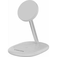 Зарядное устройство Canyon wireless charger WCS-205 15W Qi2 2in1 w/o adapter Фото